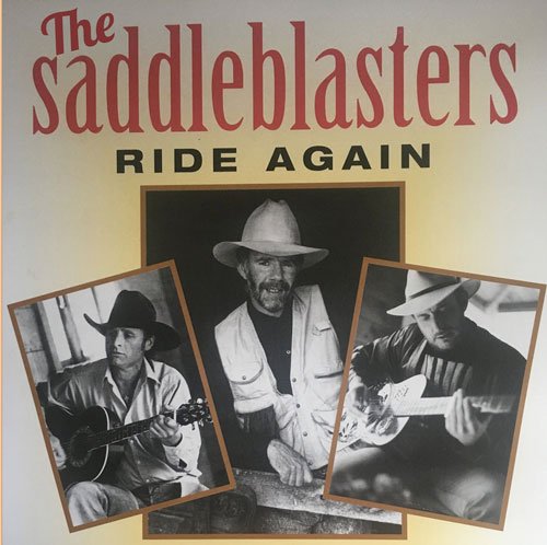 The Saddleblasters album "Ride Again" cover